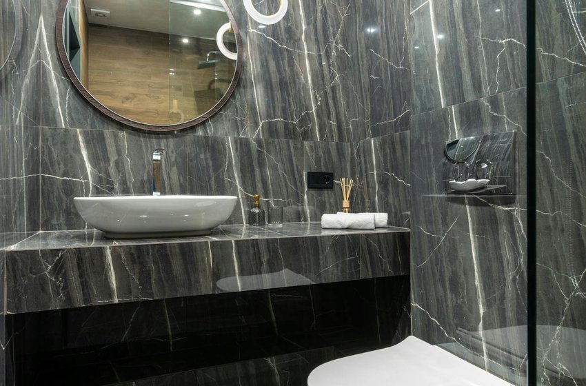 Bathroom flooring renovation
