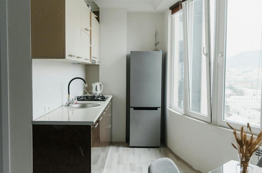 Kitchen flooring renovation